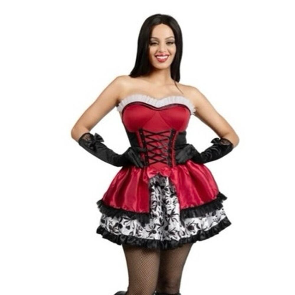 Spooktacular Creations Women Little Red Riding Hood Costume *DRESS ONLY* Small